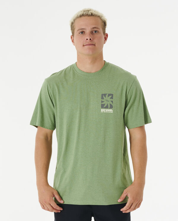 Rip Curl T-shirt Salt Water Culture Block Out 03UMTE