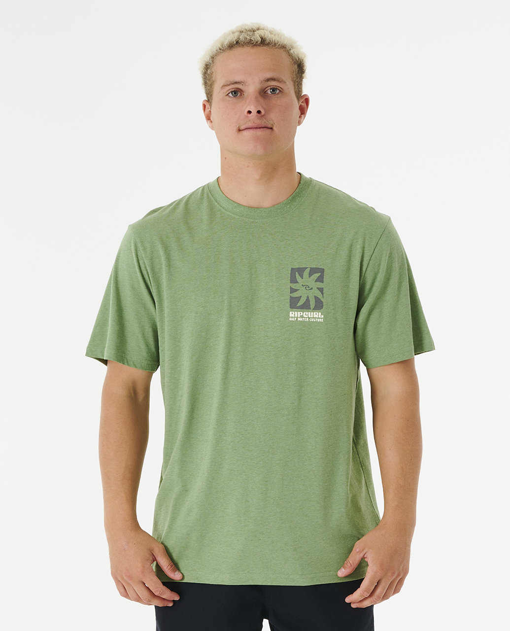 Rip Curl T-shirt Salt Water Culture Block Out 03UMTE