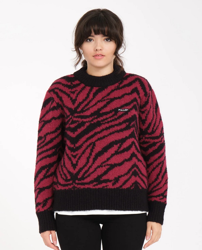 Volcom Maglia DA DONNA Zebra Sweater
