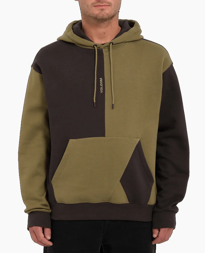 Volcom Felpa da uomo Halfstone con cappuccio