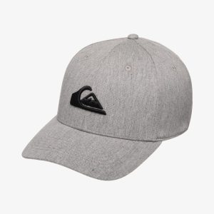 Cappellino Decades Quiksilver in twill con tesa curva, logo 3D ricamato e snapback regolabile. Completa il tuo look casual ora da Soul Wave.