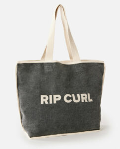 Borsa Shopper Rip Curl Classic Surf in tela di cotone con logo Rip Curl, capienza 31 litri.