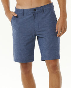Shorts Rip Curl Phase Nineteen da uomo con tessuto idrorepellente e tasche forate.