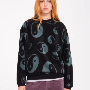 Felpa Volcom error 202_CREW BLACK