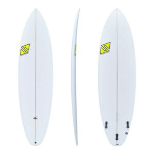 Tavola da surf TwinsBros Easy Wave 6'8" - versatile e ideale per surfisti principianti e intermedi.