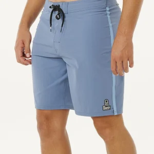 Boardshort Mirage Core Cordura Rip Curl Bluefin da uomo con mid fit e lunghezza 19" outseam