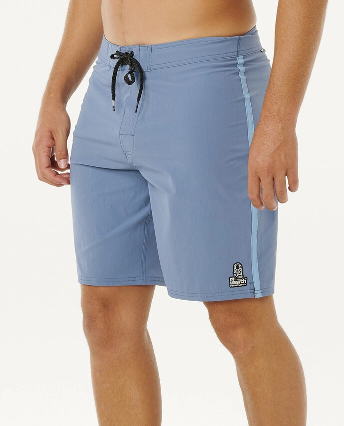 Boardshort Mirage Core Cordura Rip Curl Bluefin da uomo con mid fit e lunghezza 19" outseam