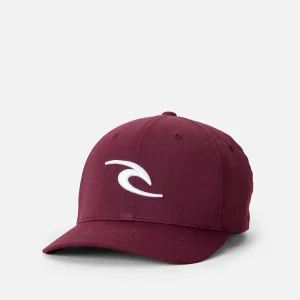 Cappello Tepan 2.0 Flexfit Rip Curl da uomo con visiera curva, logo ricamato e stile surf pulito da indossare ogni giorno.