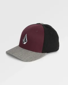 Cappello Full Stone Heather Flexfit Volcom da uomo con fit stretch e ricamo Stone frontale