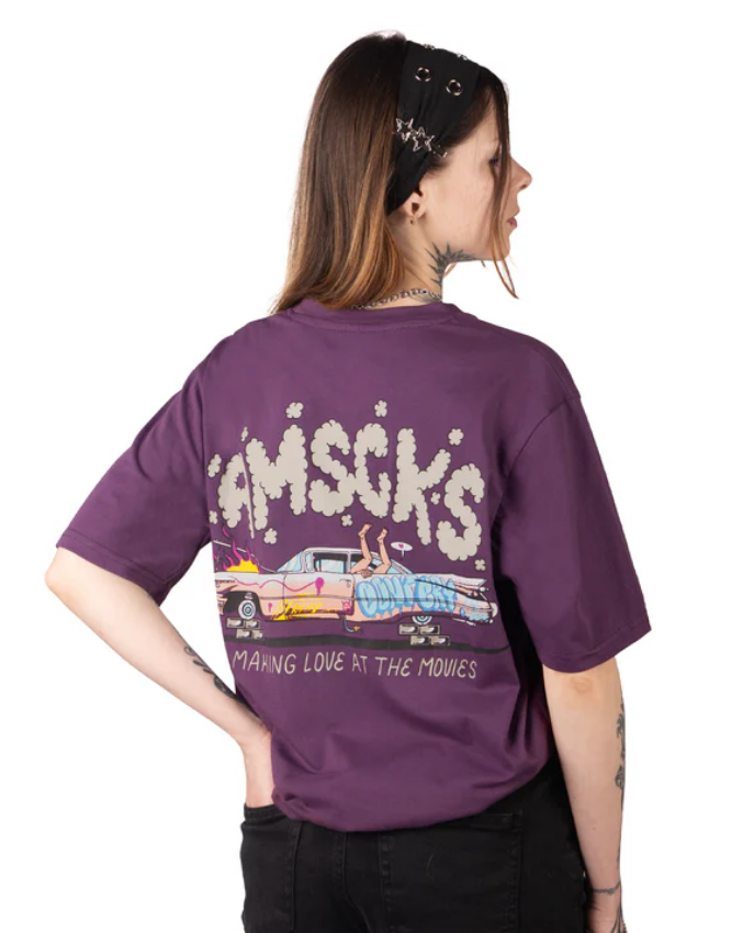 T-shirt Making Love American Socks - immagine 3