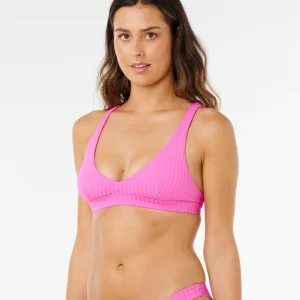 Bikini Top Premium Surf Halter Rip Curl da donna con struttura halter, stampa all over e spalline regolabili