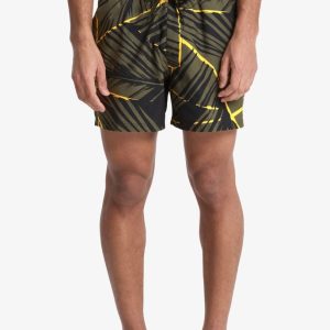 Costume Volley Everyday Printed Quiksilver da uomo con vita elasticizzata e tasche.
