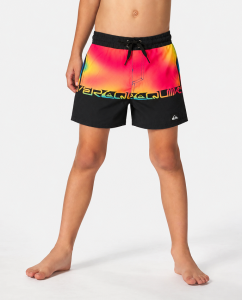 Costume Everyday Half Jam Quiksilver da bambino con vita semi elasticizzata, coulisse e tasche.