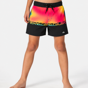 Costume Everyday Half Jam Quiksilver da bambino con vita semi elasticizzata, coulisse e tasche.