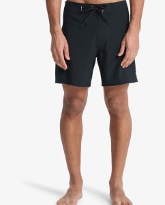 Boardshort Surfsilk Kaimana Quiksilver da uomo con vita fissa, coulisse e tasca posteriore.